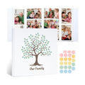 Family Tree 4x6 Photo Album, 600 Pocket Family Memory Book, Beige
