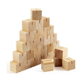 30Pcs 1.2x1.2 Inches Wood Table Number Stands, Wood Place Card Holders, Wooden Holders for Wedding, Ceremony, Birthday, Party, Home Decoration, Events (2mm Slots)