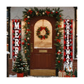 Nuxovilar Front Door Porch Sign Entrance Banner Set 12x71in Polyester