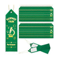 Taiyin 200 Pcs Science Fair Ribbons,Science Fair Participant Award,Green