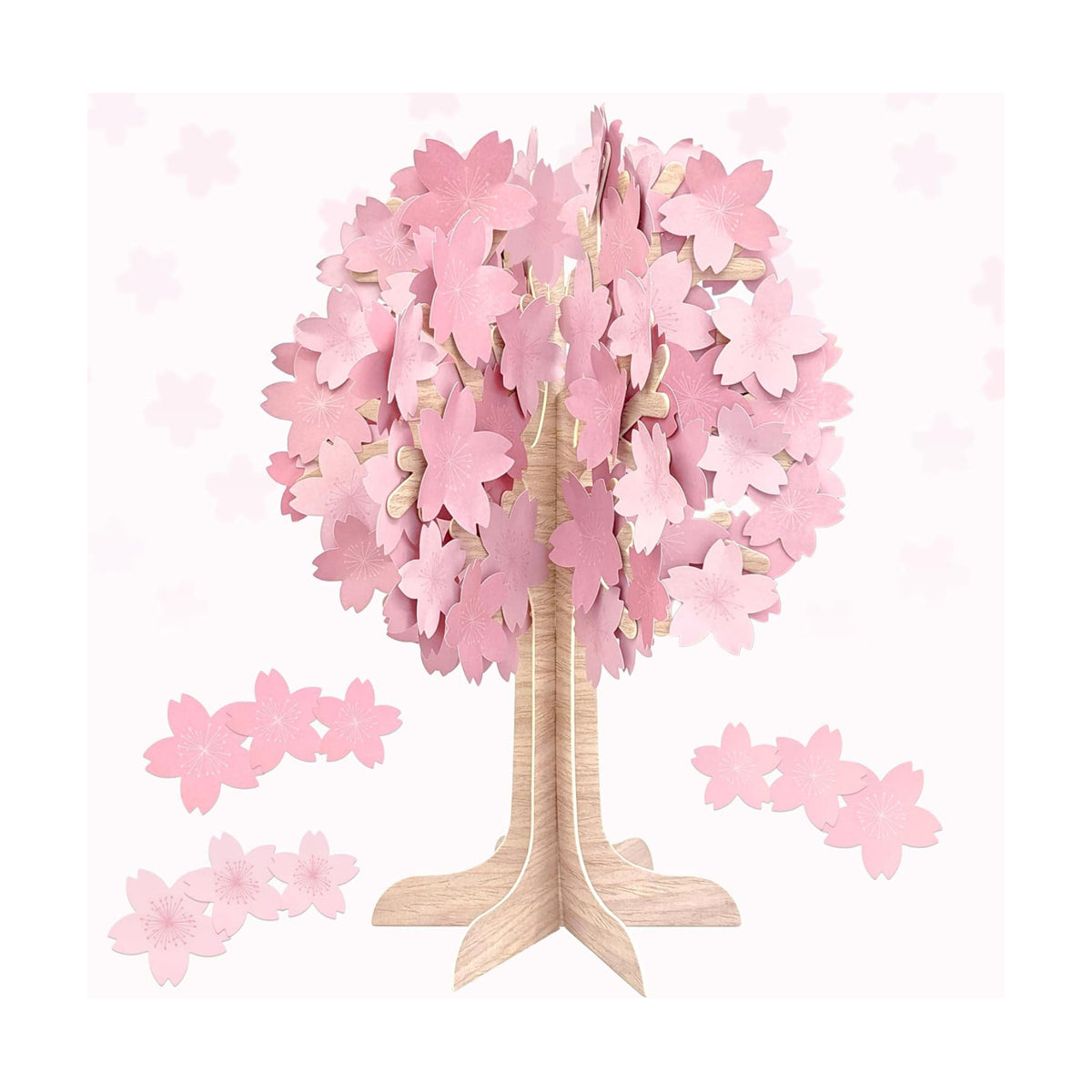 Cheerland Cherry Blossom Tree of Life Centerpiece 3D Table Decor Pink Sakura Tree for Japanese Party Supplies Spring Floral Flower Paper Tree Classroom Office Wedding Table Centerpiece Decorations