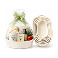 Gift Baskets Set of 5, Woven Rope Basket Kit for Gift & Storage