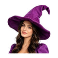 NTIERA Witch Hat, 18IN Wizard Hat Cosplay Accessories for Halloween Costume Party Christmas Masquerade Carnivals
