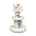 3 Tier Wildflower Party Decor Baby in Bloom Baby Shower Cake Stand