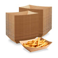 250 Pack 2lb Paper Food Boats - Heavy-Duty Food Trays Disposable,Paper Food Trays for Hot Dog,Nacho,Fries,Onion Rings,Ice Cream or Other Snacks