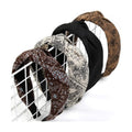 Huachi Headbands for Women Non Slip Fashion Womens Headbands Knoteed - Cute Boho Hair Accessories for Women Designer Print 4PCS