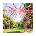 Lincia 600 Sheet Paper Chain Garland Strips, Pink Gradient