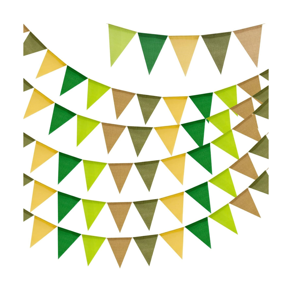 G2PLUS Pennant Banner, Triangle Flag Bunting and Bunting Garland, 60PCS
