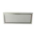 Place Cards Pack of 100 Premium Tent Name Place Cards for Table Setting with Silver Foil Border 2x3.5 inches - Perfect for Weddings, Banquets Dinner Parties and any other Events