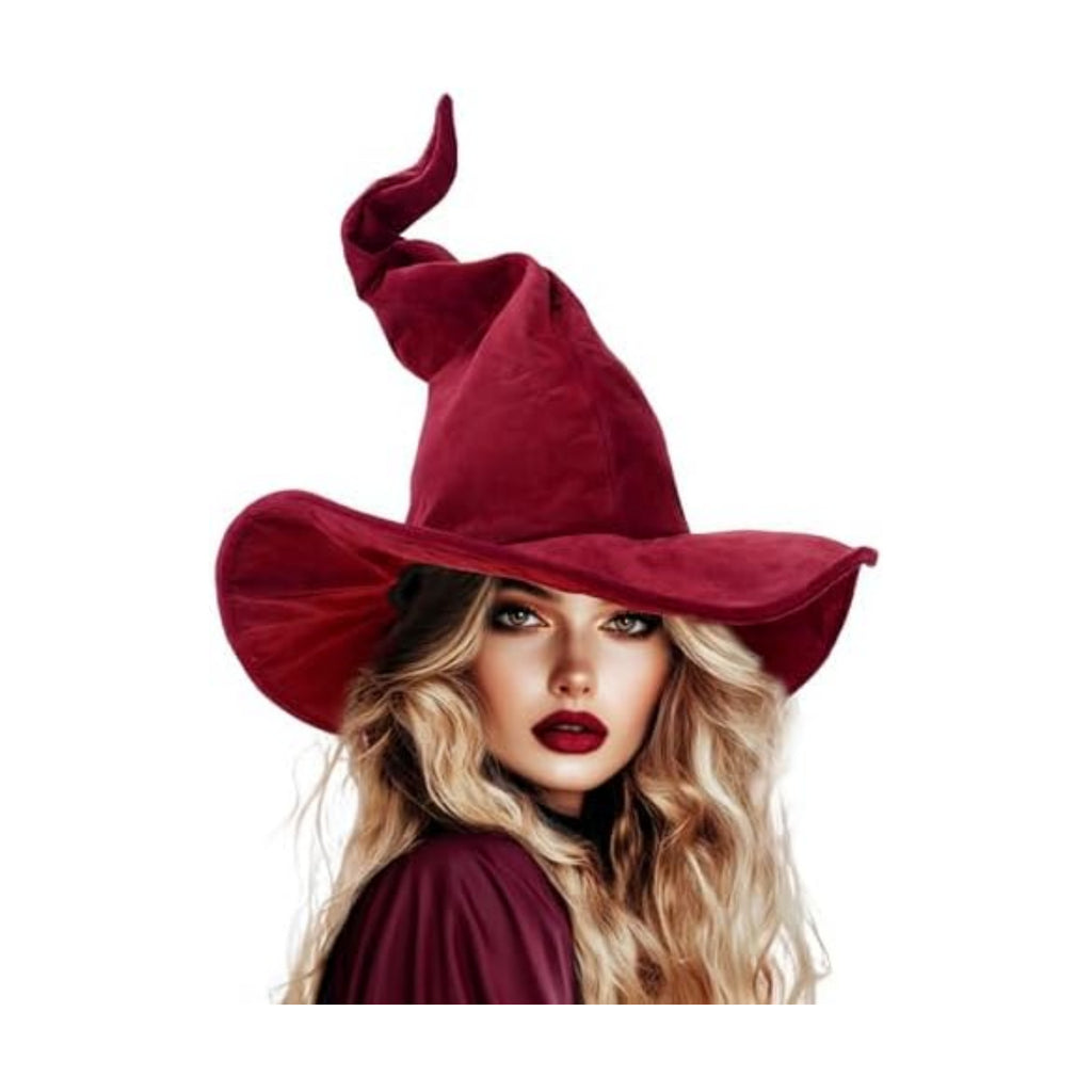 Ibeauti Wizard Hat for Adult Halloween Costume Witch Hat Cosplay Accessory