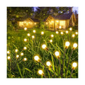 6 Pack Solar Garden Lights Outdoor Waterproof Firefly Lights Warm White