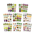 Mardi Gras Stickers, 306 PCS Happy Mardi Gras Stickers, Self-Adhesive Carnival Masquerade Decoration Sticker Clowns Crowns Mask Design Sticker for Masquerade Themed Decorations Activity Party Favors