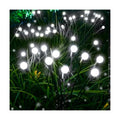 6 Pack Solar Firefly Lights Outdoor Swaying Garden Decor 48 LED Cool White