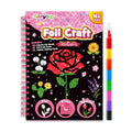 FUNNYB&G Foil Art Craft Kit for Kids, Sparkly Birthday Gift Toy for Girls