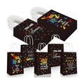 50 Pcs Thank You Gift Bags Team Employee Appreciation Gifts Bulk, Motivational Inspirational Paper Goodie Bags for Coworker Teacher Nurse Colleague Holiday Party Favor Supplies (Confetti Streamers)