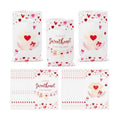 Haooryx Sweet Heart Bear Baby Shower Party Favor Bags Gift Wrap Decoration