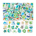 Earth Day Foam Stickers 300Pcs Save The Earth DIY Craft Bottle Decals