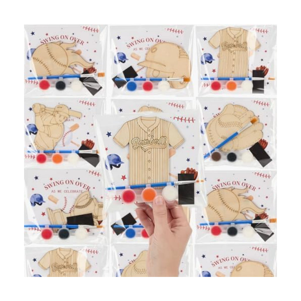 Bafeil 24 Set Baseball Party Favors - Baseball Goodie Bags Favors