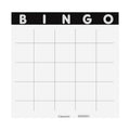 50 Blank Bingo Cards, 9 x 9 Inch, Paper Bingo Sheets