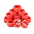 CLEENTABLE Pink Resin Napkin Rings, Set of 12