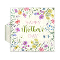 JarThenaAMCS 50Pcs Happy Mother's Day Napkins Paper Disposable Napkins Watercolor Wildflower Luncheon Dinner Napkin for Spring Birthday Mother's Day Supplies