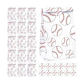 FEBSNOW 20Pcs Baseball Paper Gift Bags with Stickers for Sport Party Favors