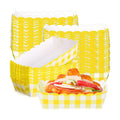 Funnymoom 48 Pcs Fall Thanksgiving Paper Food Trays