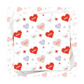 50Pcs Heart Decoupage Napkins