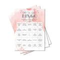 Bridal Shower Games, Wedding Games, Find The Guest Bingo Engagement Bachelorette Party Game, Bridal Shower Decorations, 30 Cards Per Set (Suit023)
