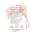 Bridal Shower Games, Wedding Games, Romantic Movie Engagement Bachelorette Party Game, Bridal Shower Decorations, 30 Cards Per Set (Suit028)