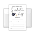 4x6 2026 Graduation Party Invitations (20 Cards + 20 Envelopes) - Cap & Tassel Grad Celebration Invites.(011)