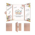 Holkcog Rose Flower Retirement Guest Book Alternative Decorations Women