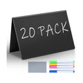 20Pcs Food Labels for Party Buffet, Mini Chalkboard Signs for Food