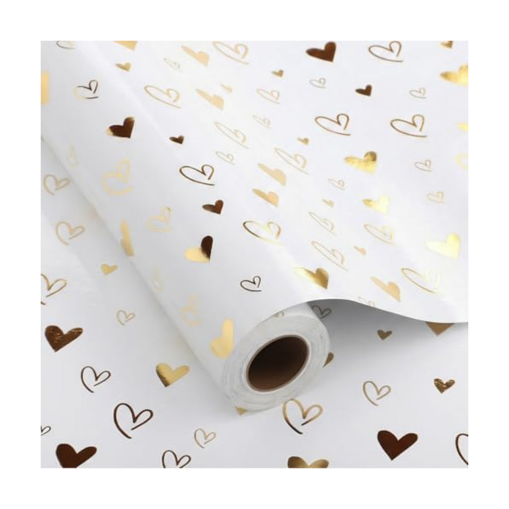 woric Wedding Wrapping Paper Roll 17 Inch x 33 Feet
