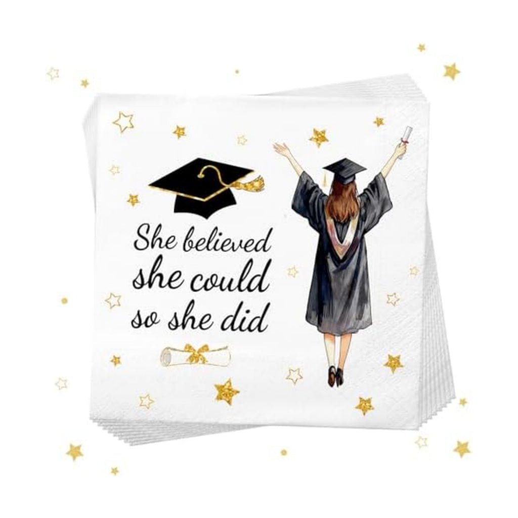 Congrats Graduation Napkins - 50pcs, 2Ply