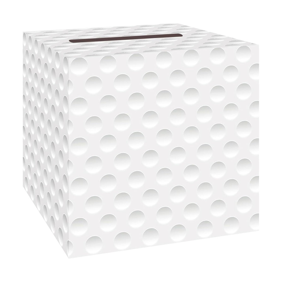 Golf Card Box Sports Party Favors Post Box Cardboard Receiving Money Holder for Golf Theme Wedding Reception, Baby Showers, Anniversary, Birthday Party, Graduation Table Centerpiece Decorations