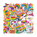 HSHFAMIIY Pride Stickers,100Pcs Pride Accessories, Gay Stickers