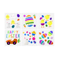 6 Sheets Easter Window Clings Gel, Easter Window Stickers for Glass