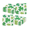 40 Pcs St.Patricks Day Napkins 13 x 13 Inches - Green Shamrock Napkin, 3-Ply Disposable Lucky Irish Cocktail Beverage Dinner Napkins Set for Saint Patrick's Day Party Supplies Table Decorations