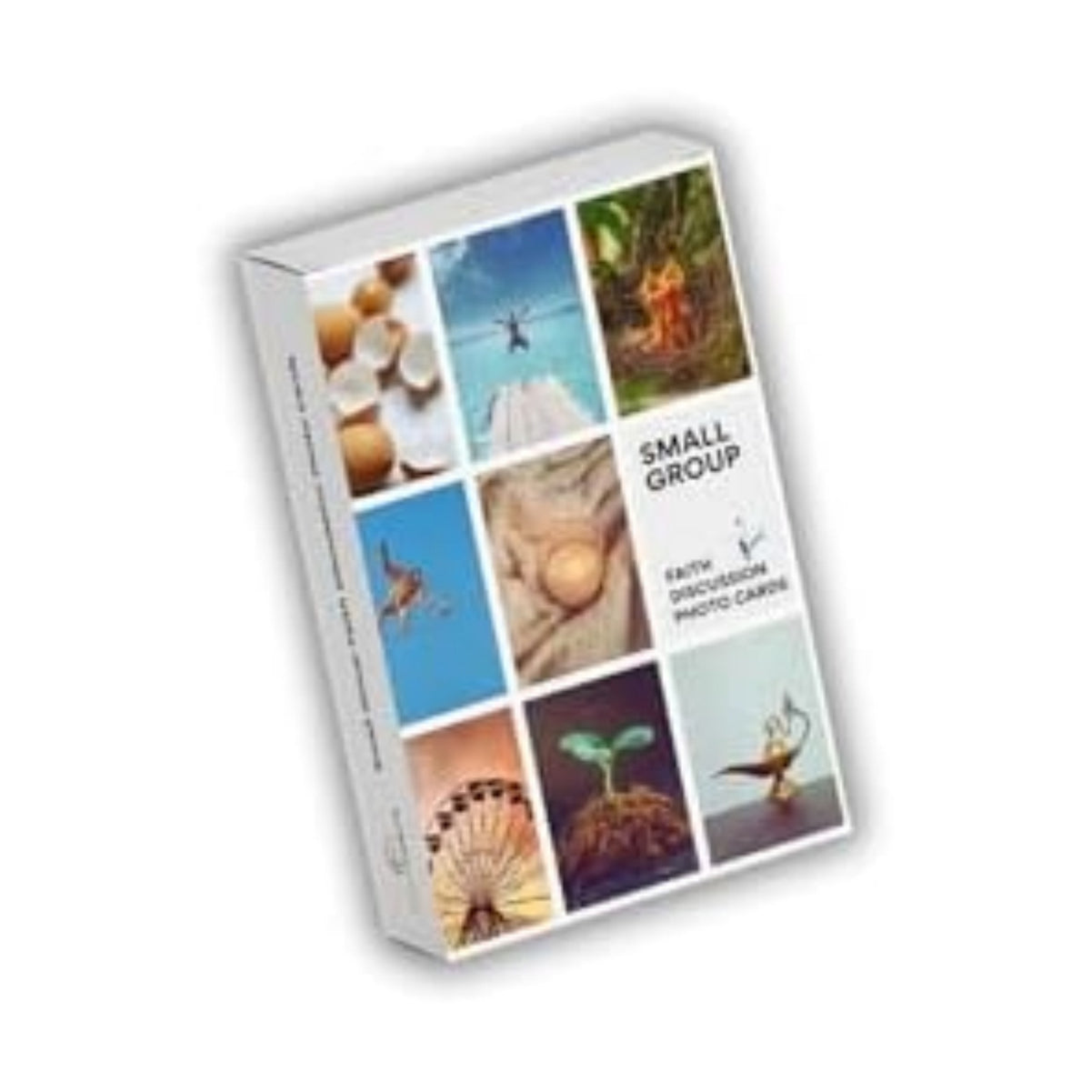 Faith Habits Faith Discussion Photo Cards for Small Groups, 50 Card Stock Cards, Christian Conversation Starter, Bible Study Game, Youth and Adult Ministry