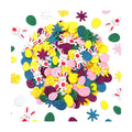 Easter Foam Stickers, 300PCS Easter Stickers for Kids Crafts, Self-Adhesive Spring Sticker Glitter Easter Egg Bunny Chick Flower Decorative Foam Sticker for Easter Decorations Arts Crafts DIY Supplies