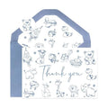 48 Pack Baby Shower Thank You Cards with Envelopes (Cute Bear)