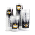 Gift Boutique Class of 2026 Graduation Plastic Cups 100 Pack Black 16 oz Disposable Drink Cups for Grad Party Supplies Beverages Events Celebration Tableware Decorations