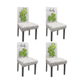 St. Patricks Day Chair Covers Set of 4 Shamrock Stretch Parsons Slipcovers