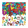 600Pcs Christian Glitter Foam Stickers Adhesive Bible Stickers