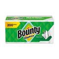 Bounty Paper Napkins, White, 200 Sheets per Pack, Pack of 42