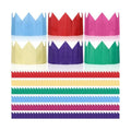 gisgfim Christmas Cracker Hats Bulk Tissue Paper Crowns DIY Xmas Party Hat for Adults Fill Your Own Christmas Crackers