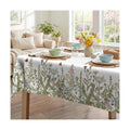 Spring Floral Tablecloth 60x104 Inch, Spring Wild Flowers Floral Decorations for Home Table Cloth Rectangle Decor Tablecloths Polyester for Picnic Party Dinner