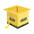 Outus 2026 Graduation Card Box with Tassel Grad Cap,Yellow,Stylish