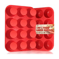HKNMTT 2Pcs Silicone Muffin Pans for Baking 12Cups BPA-Free Egg Bites Mold